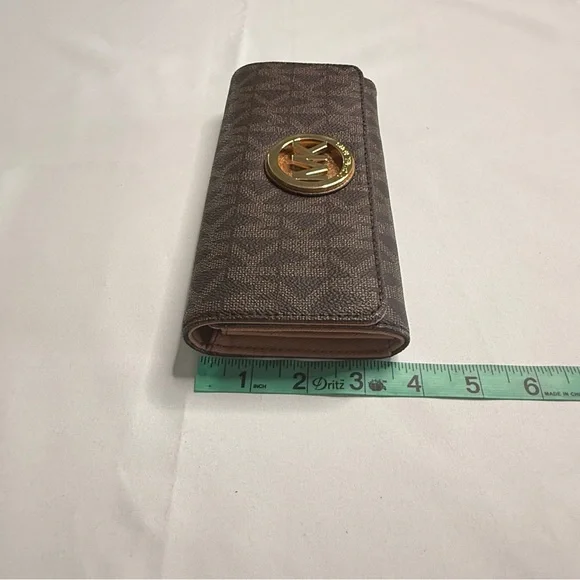 Michael Kors‎ Brown Monogram Wallet